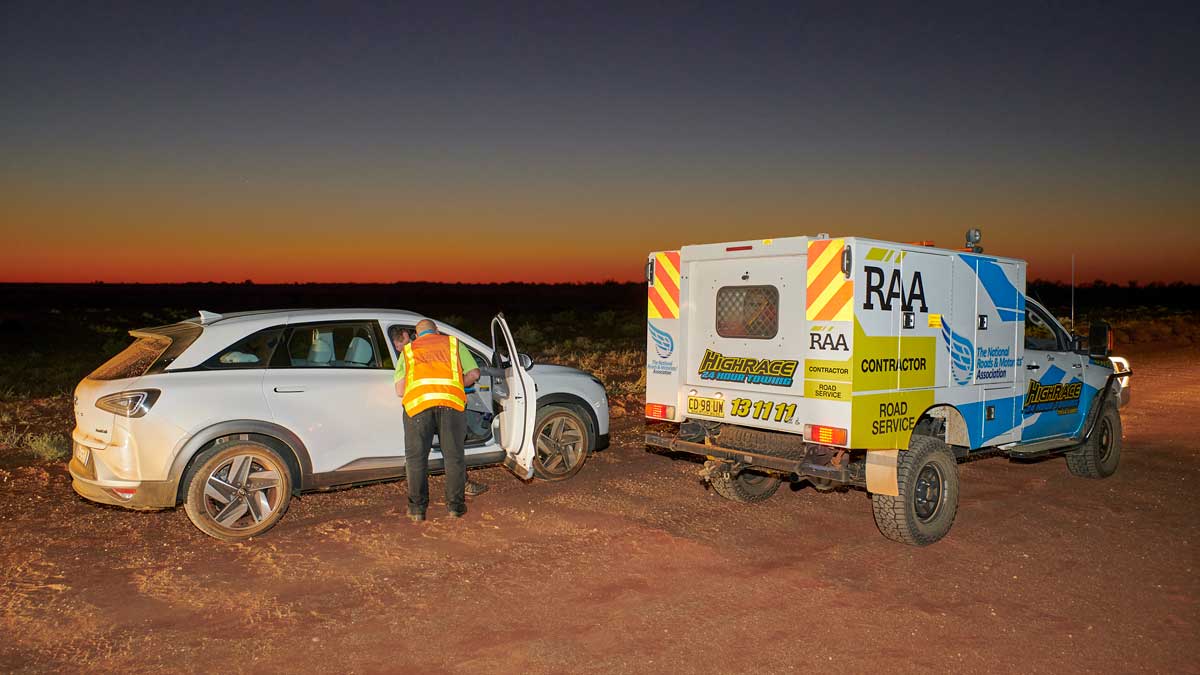 澳大利亞車隊在Nexo打破氫燃料汽車里程紀錄 澳大利亞車隊在Nexo打破氫燃料汽車里程紀錄