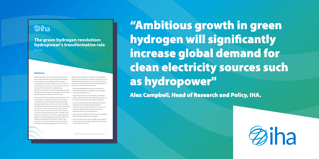 新論文:將綠色氫氣和水力發電結合起來,創造一個凈零的未來 新論文:將綠色氫氣和水力發電結合起來,創造一個凈零的未來