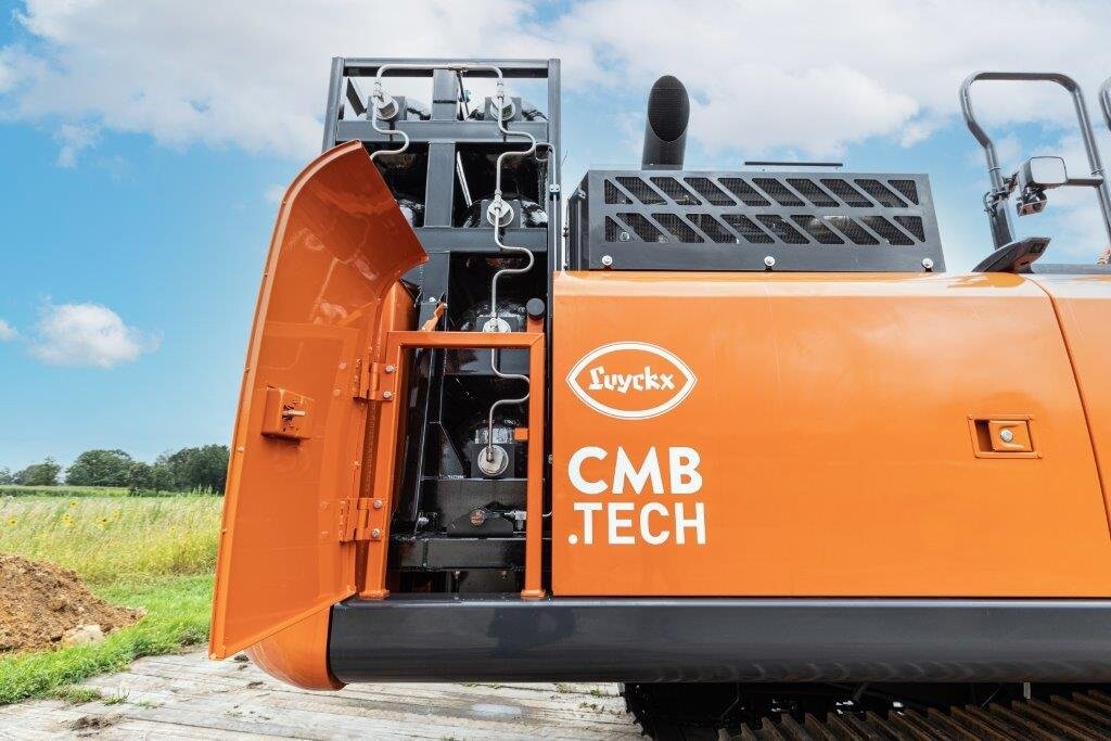 世界上第一臺(tái)氫動(dòng)力雙燃料挖掘機(jī)