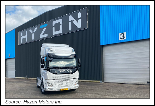 天然氣管道巨頭TC能源與Hyzon在北美氫能項目中展開合作 天然氣管道巨頭TC能源與Hyzon在北美氫能項目中展開合作