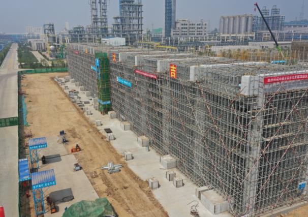 中建安裝新材料與氫能源丙烷脫氫設(shè)備Ⅱ項目土建基建施工基本完成 中建安裝新材料與氫能源丙烷脫氫設(shè)備Ⅱ項目土建基建施工基本完成