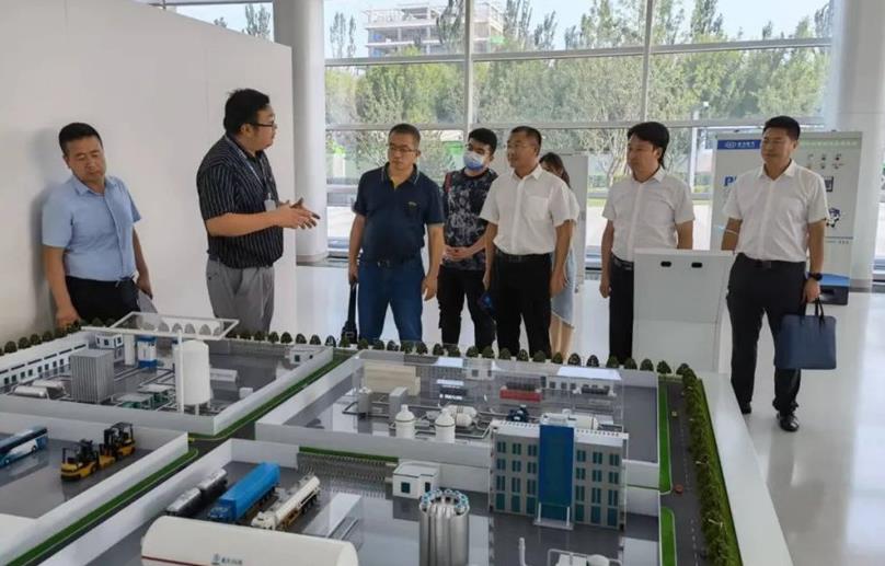 于久彥帶隊赴北京考察學習氫能產業 于久彥帶隊赴北京考察學習氫能產業
