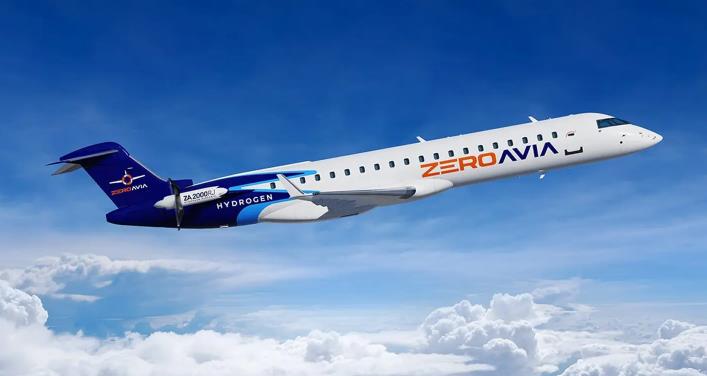 氫電動CRJ飛機能否實現零碳支線飛行?ZeroAvia公司與MHIRJ合作進行技術研究.jpg